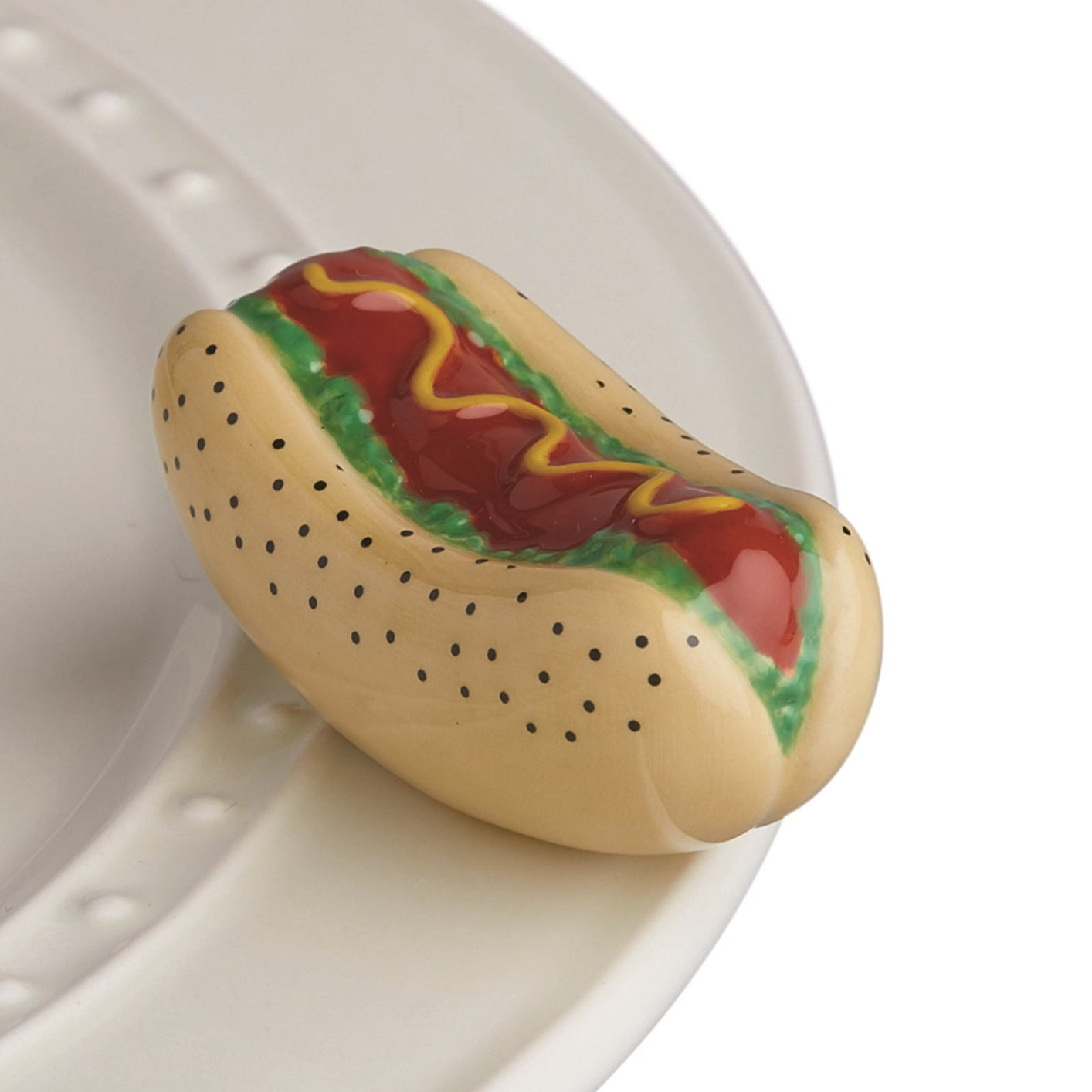 Nora Fleming Mini Chicago Dog Hotdog