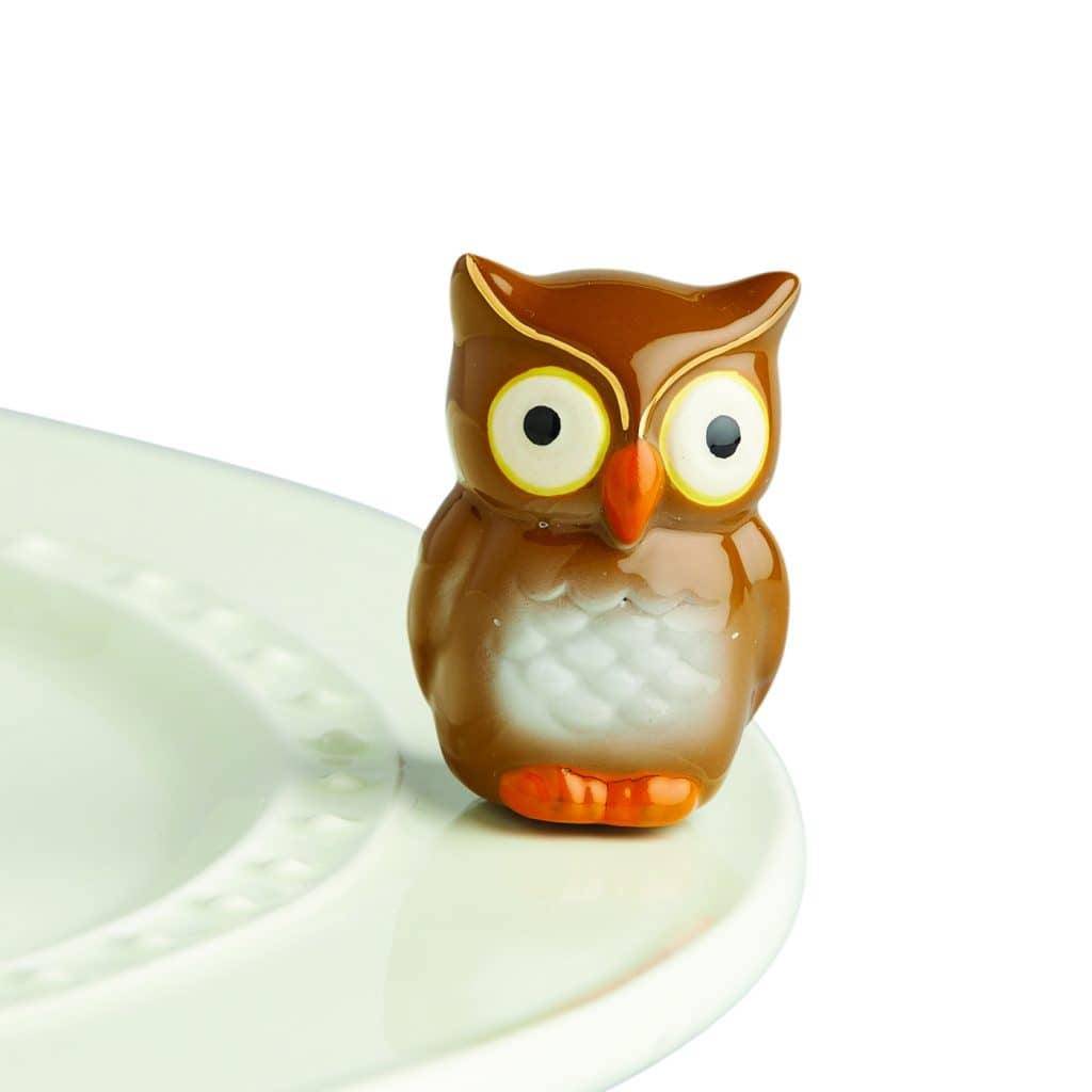 Be Whoo You Are Owl Mini by Nora Fleming - Turnmeyer Galleries