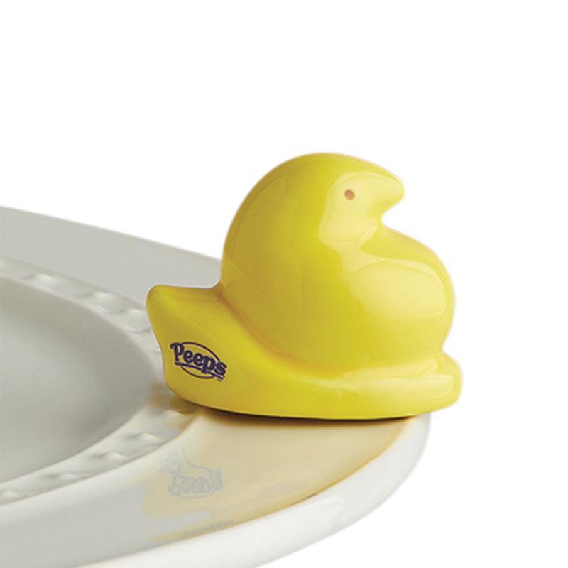 Peeps Yellow Chick Mini by Nora Fleming - Turnmeyer Galleries