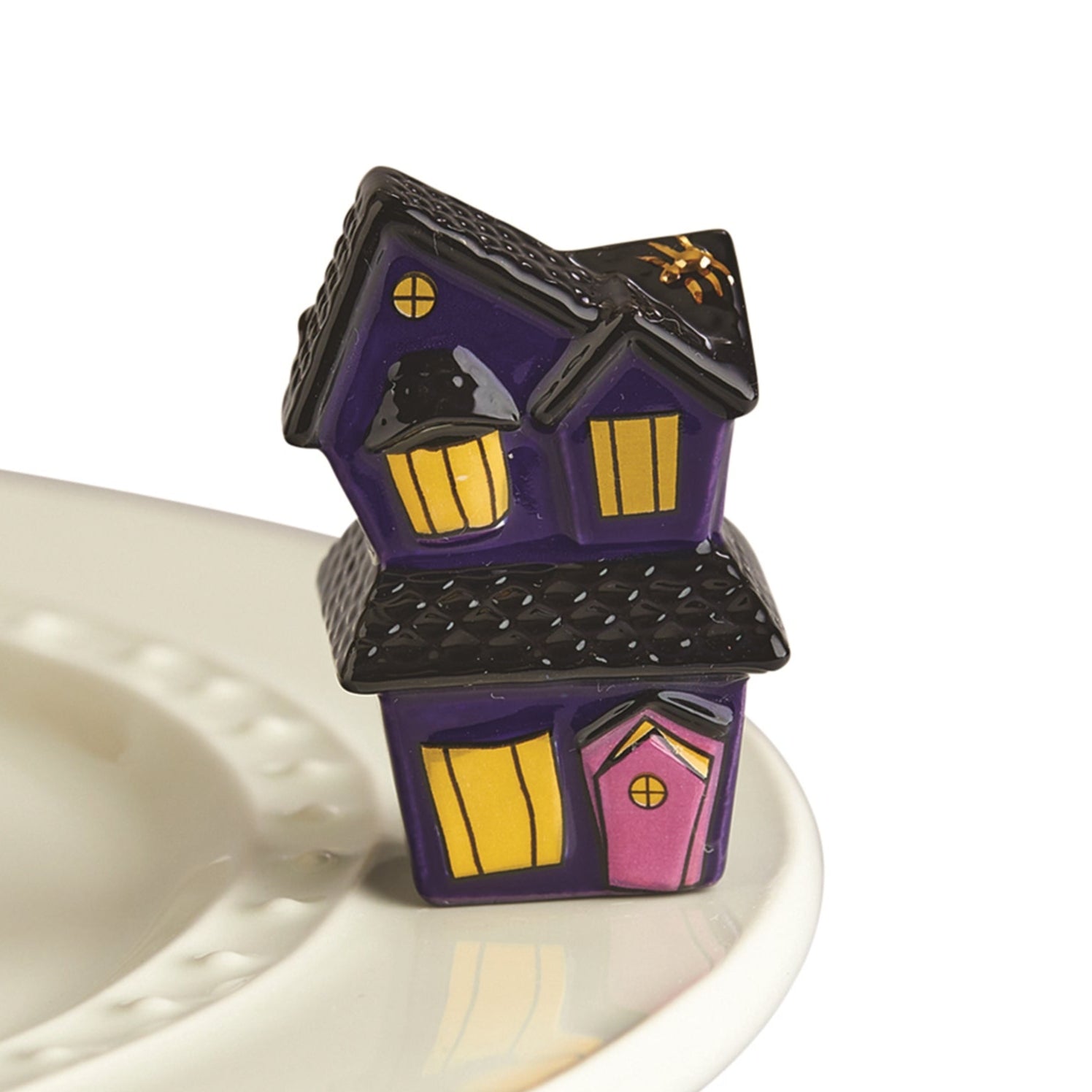 Nora Fleming Mini Spooky Spaces Haunted House Halloween