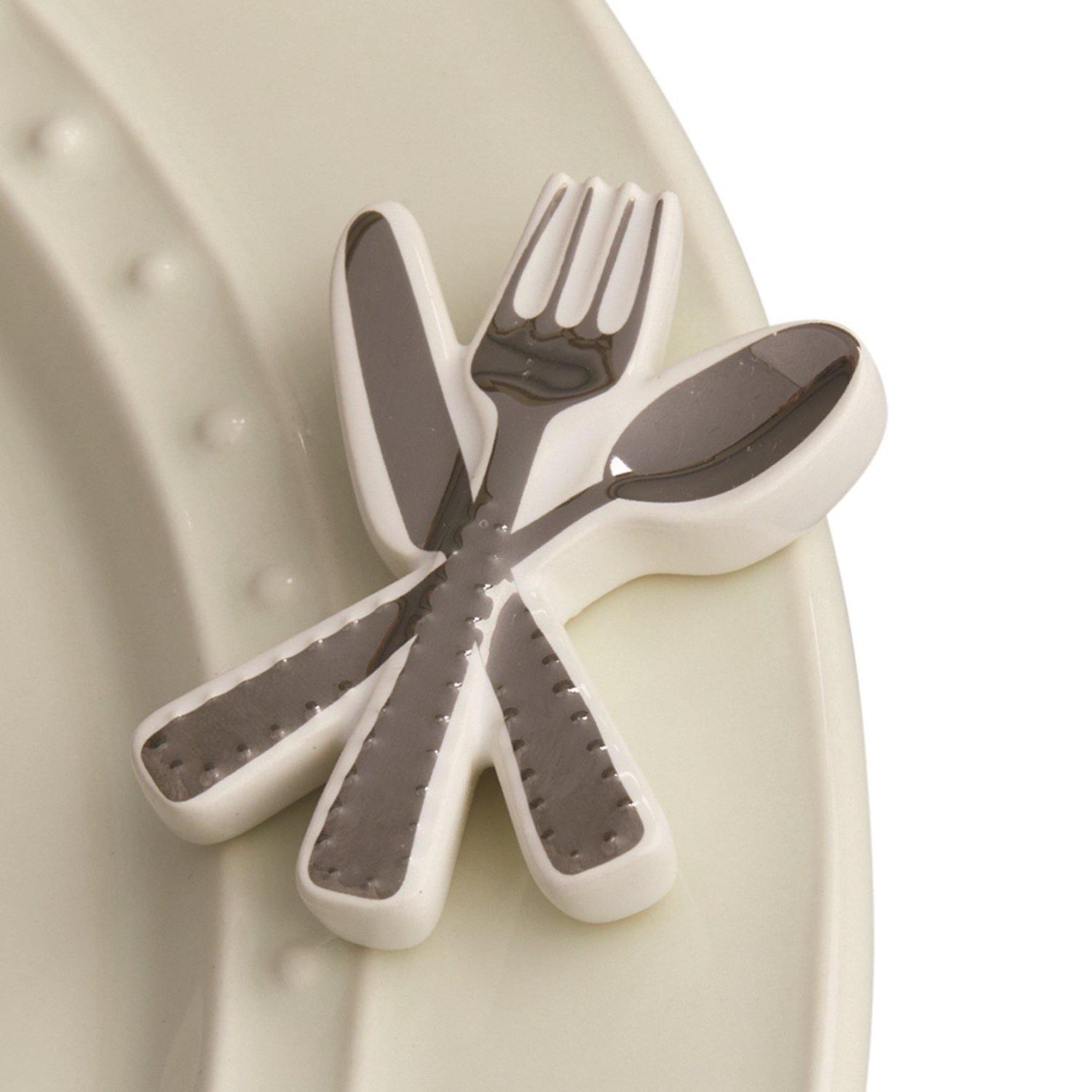 Bon Appetit Silverware Mini by Nora Fleming - Turnmeyer Galleries