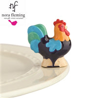 Nora Fleming Mini Cock A Doodle Doo Rooster