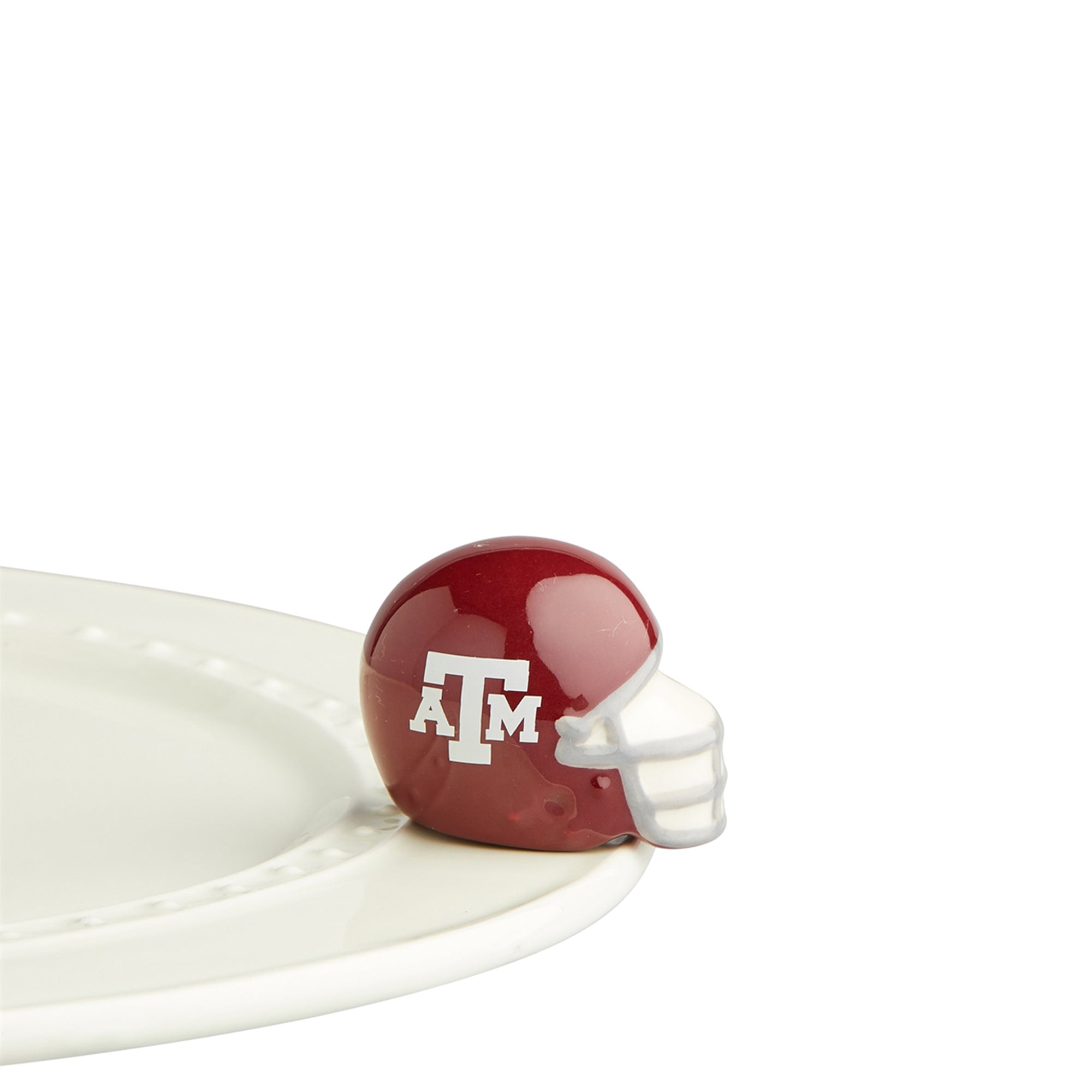 Nora Fleming Mini Texas A&M Univserity Helmet