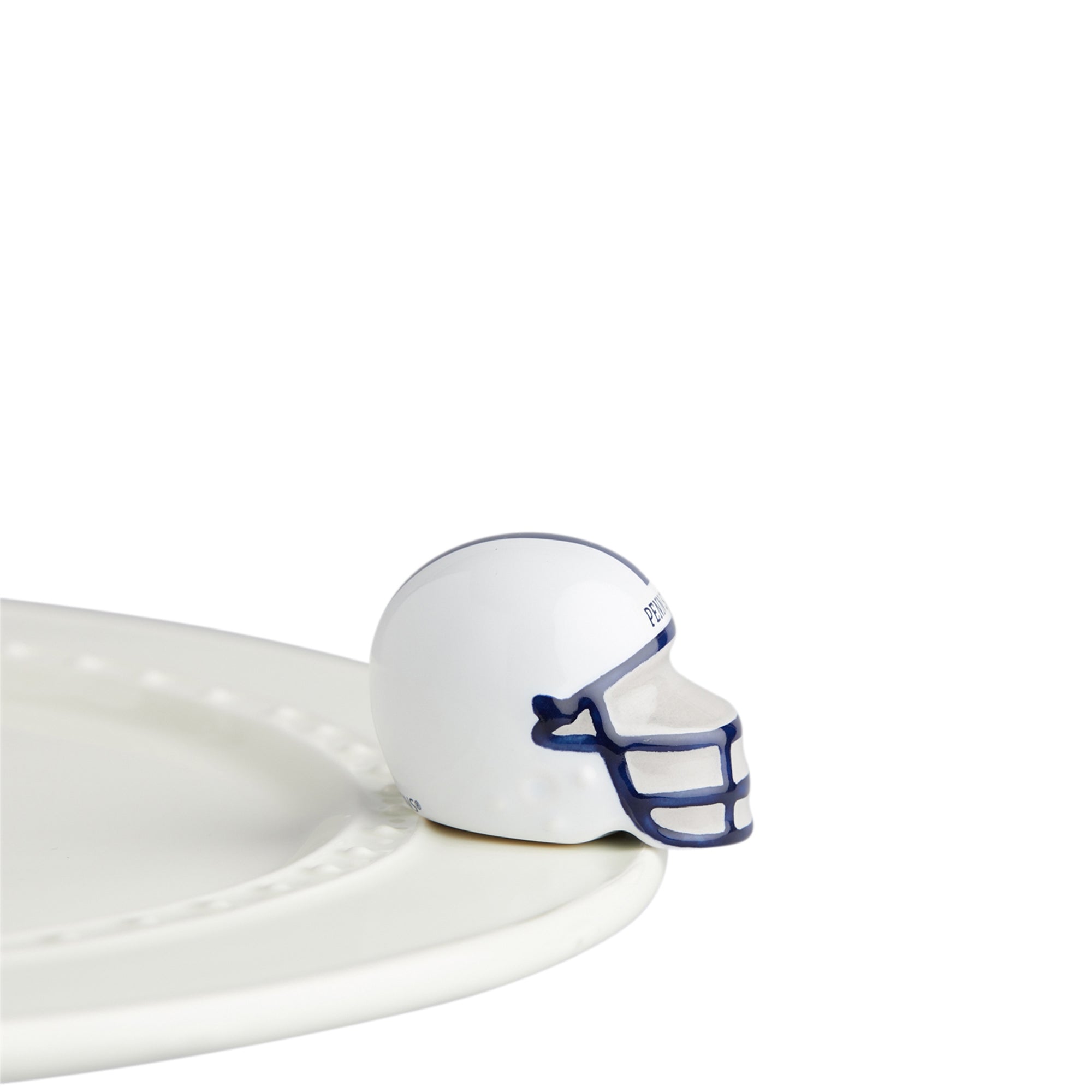 Nora Fleming Mini Penn State University Helmet