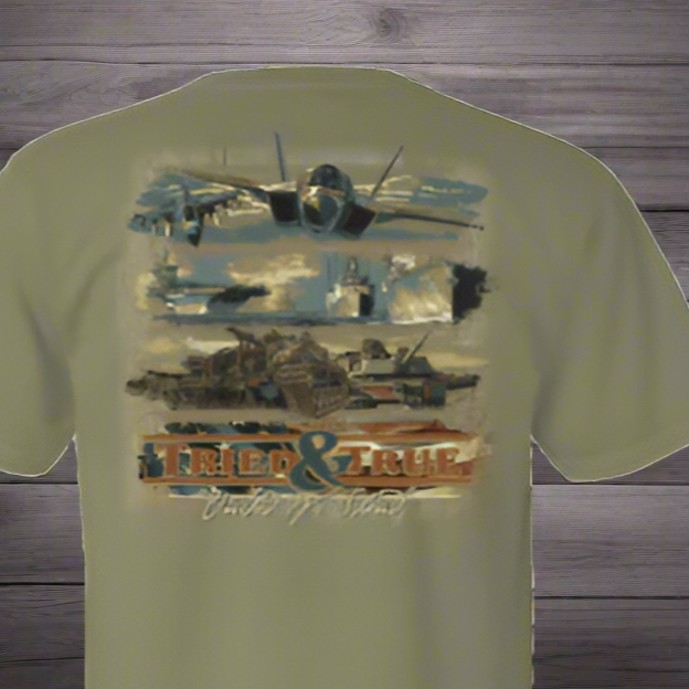 Tried & True American Armed Forces Short Sleeve T-Shirt