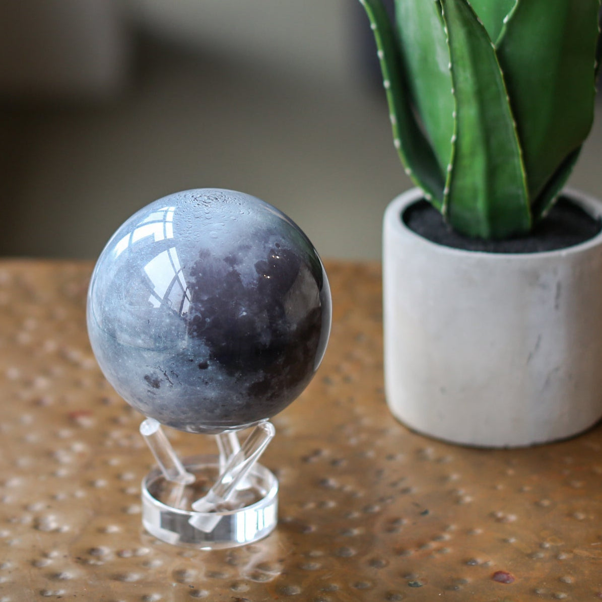 MOVA The Moon Solar Powered Spinning Globe
