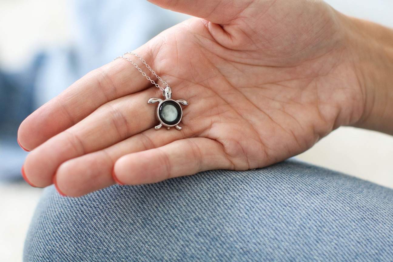 Sea Moon Necklace - Turnmeyer Galleries