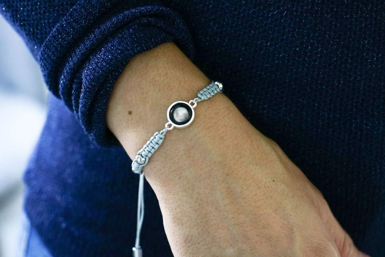 Moonglow Milestone Rope Bracelet in Grey - Turnmeyer Galleries