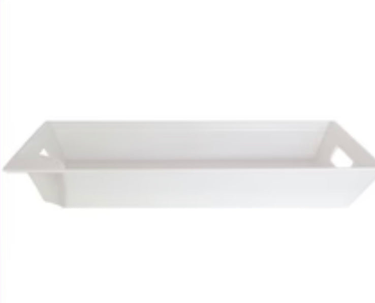 Nora Fleming Base Melamine Tray with Pinstripes
