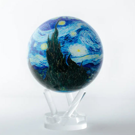 MOVA Van Gogh Starry Night Solar Powered Spinning Globe
