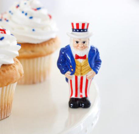 Nora Fleming Mini Uncle Sam
