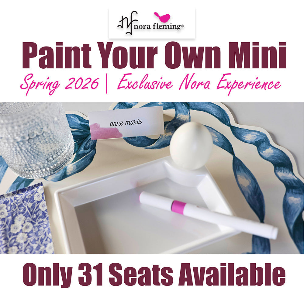 An Exclusive Nora Fleming Spring Paint Your Own Mini Experience at Turnmeyers