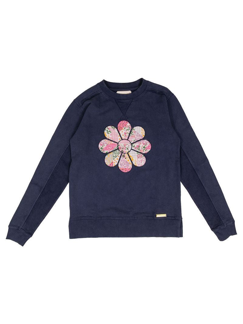 Simply Southern Katarina Pull Over with Floral Design