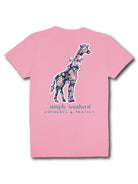 Simply Southern Giraffe Tracking Short Sleeve T-Shirt