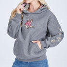 New 2025 Simply Southern Women's Boots Hoodie Sweatshirt