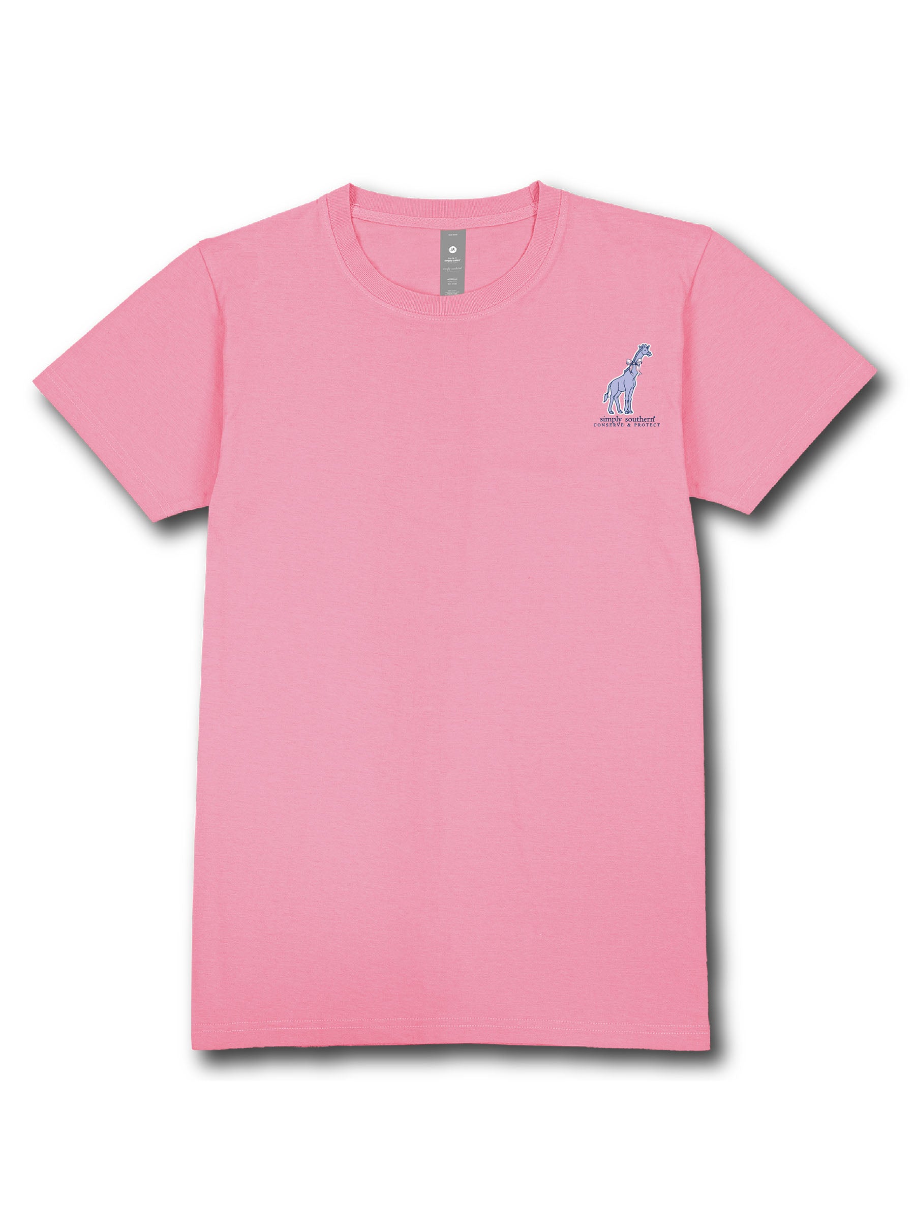 Simply Southern Giraffe Tracking Short Sleeve T-Shirt