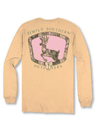 Simply Southern Camo Deer Long Sleeve Graphic T-Shirt