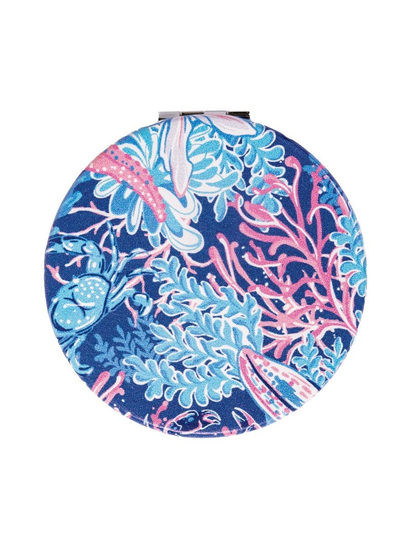 Simply Southern Compact Mirror in Reef Design