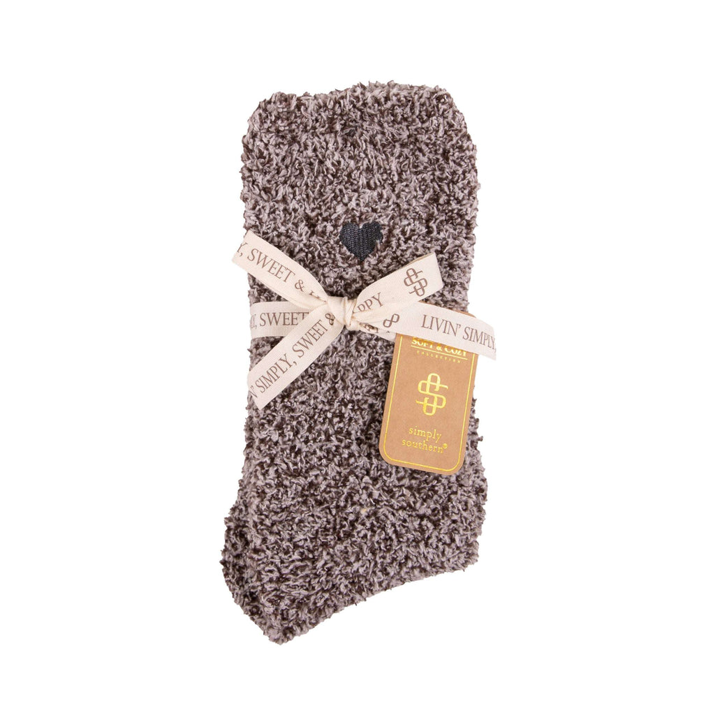 Comfy and Cozy Boot Socks - Brown