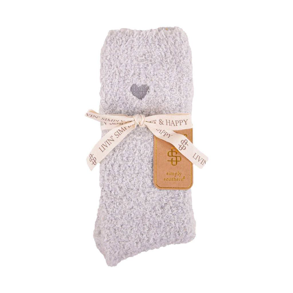 Comfy and Cozy Boot Socks - Light Blue