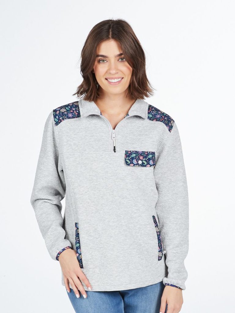 Simply Southern Aria Quarter Zip Pullover
