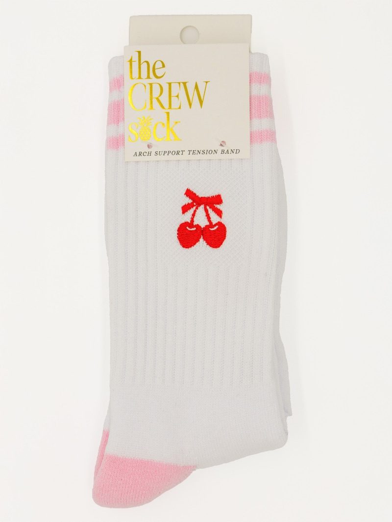 Simply Southern Embroidered Crew Socks