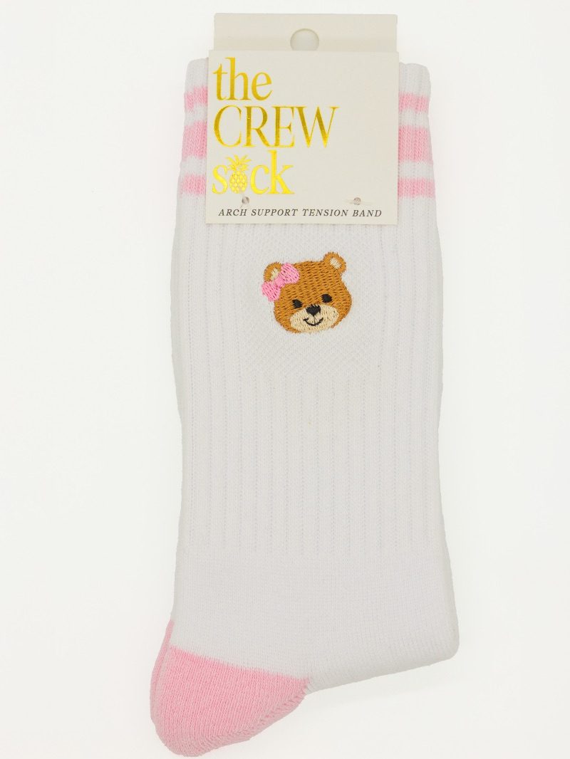 Simply Southern Embroidered Crew Socks