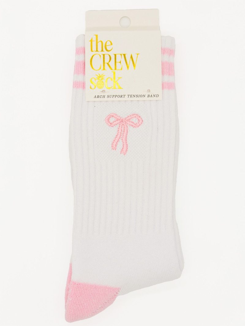 Simply Southern Embroidered Crew Socks