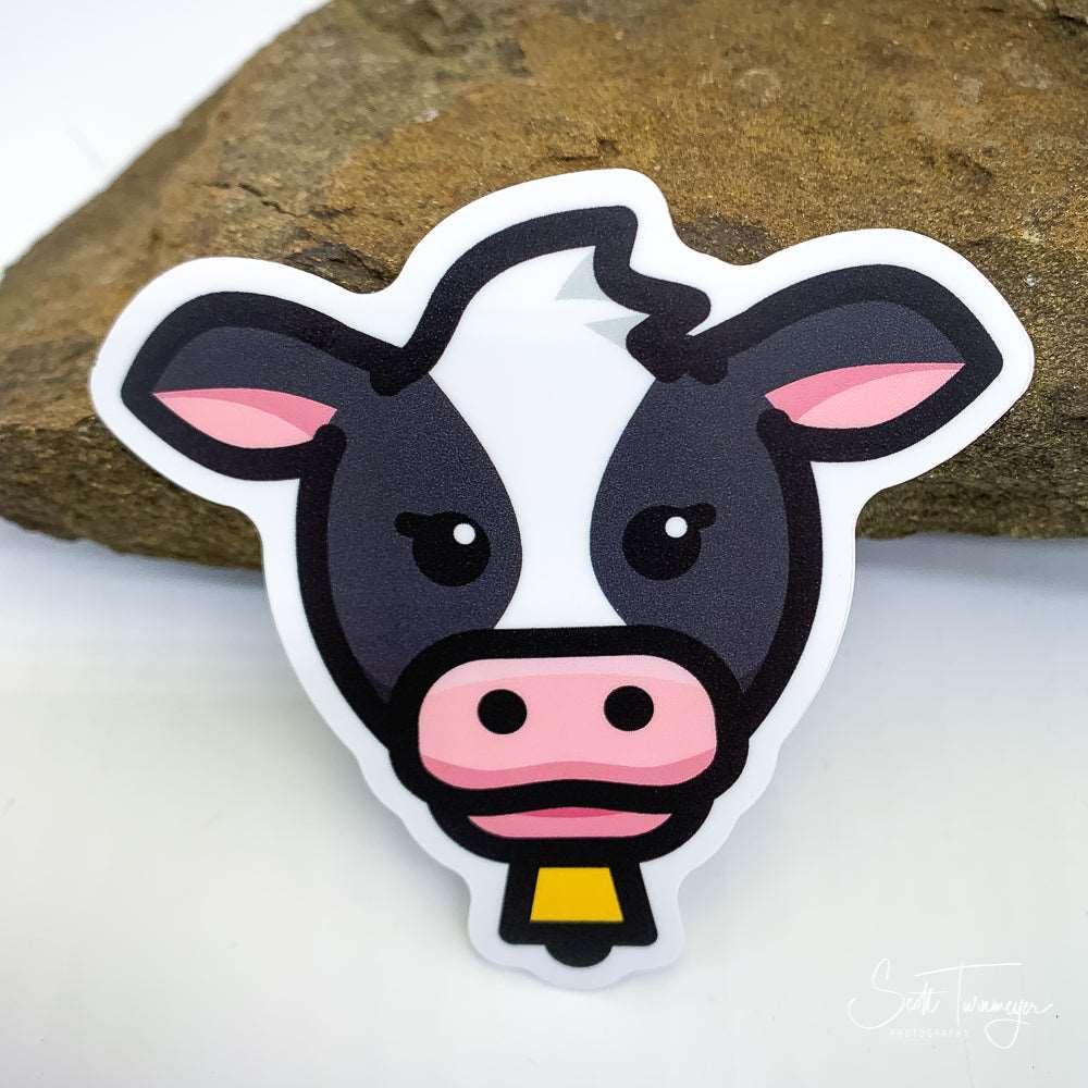 Cow Vinyl Sticker Decal
