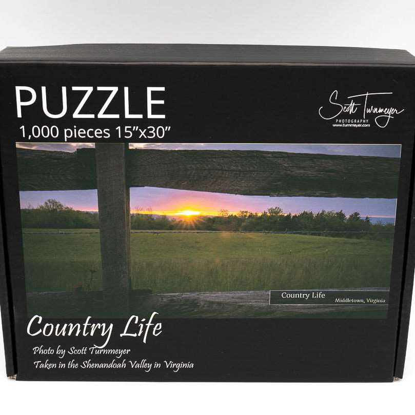 Country Life Fine Art Photography Jigsaw Puzzle