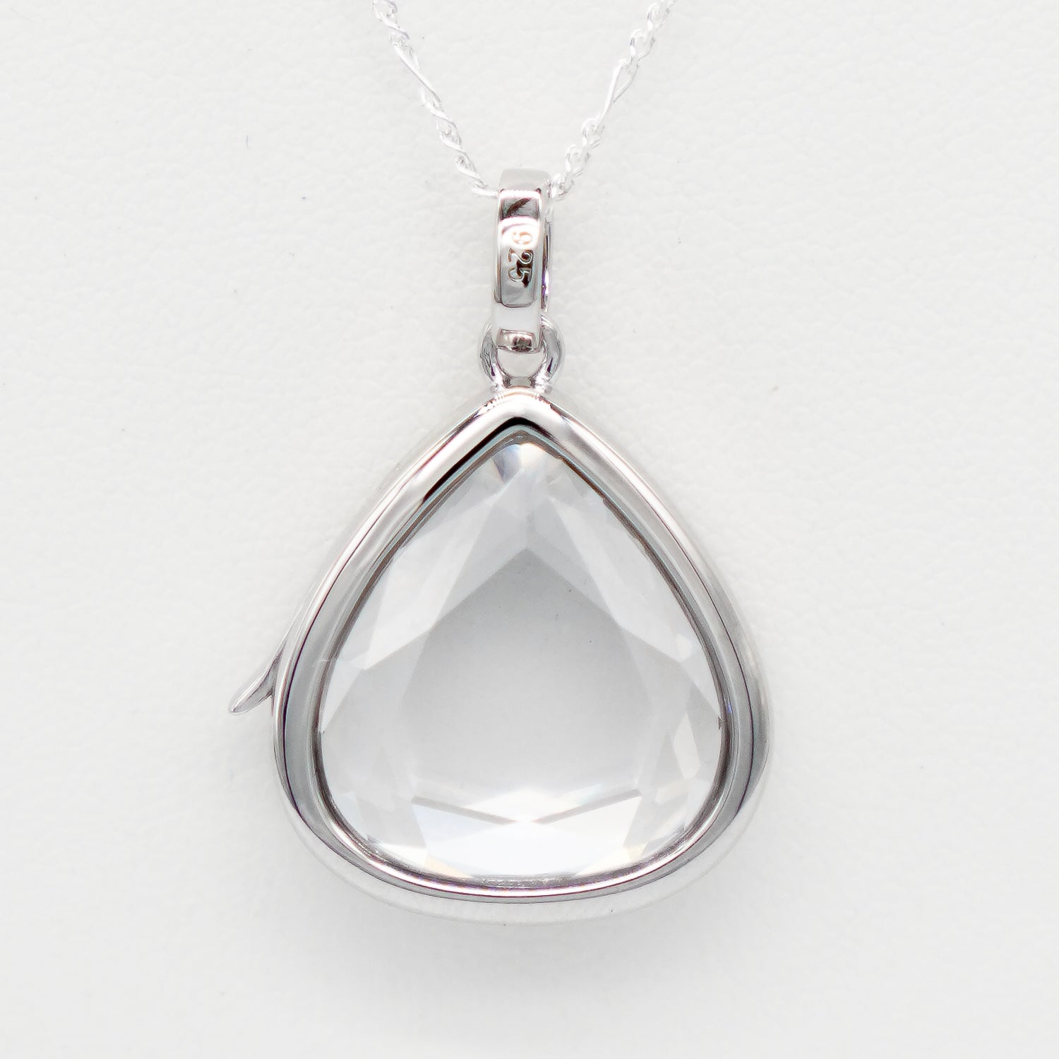 Dune Jewelry Heirloom Teardrop Locket Sterling Silver Necklace