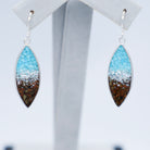 Sterling Silve Marqis Ocean Gradient Earrings
