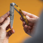 Deejo Aviation Plane 37g Laser Engraved Pocket Knife