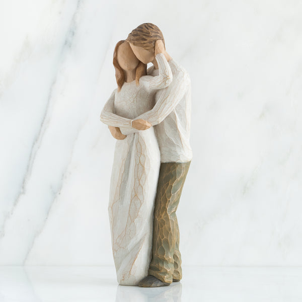Together Willow Tree® Couple Statue - A Timeless Expression of Love for Weddings, Anniversaries, and Valentine’s Day