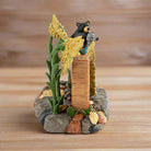 Bearfoots Grow with Sunflowers Bear Figurine by Jeff Fleming