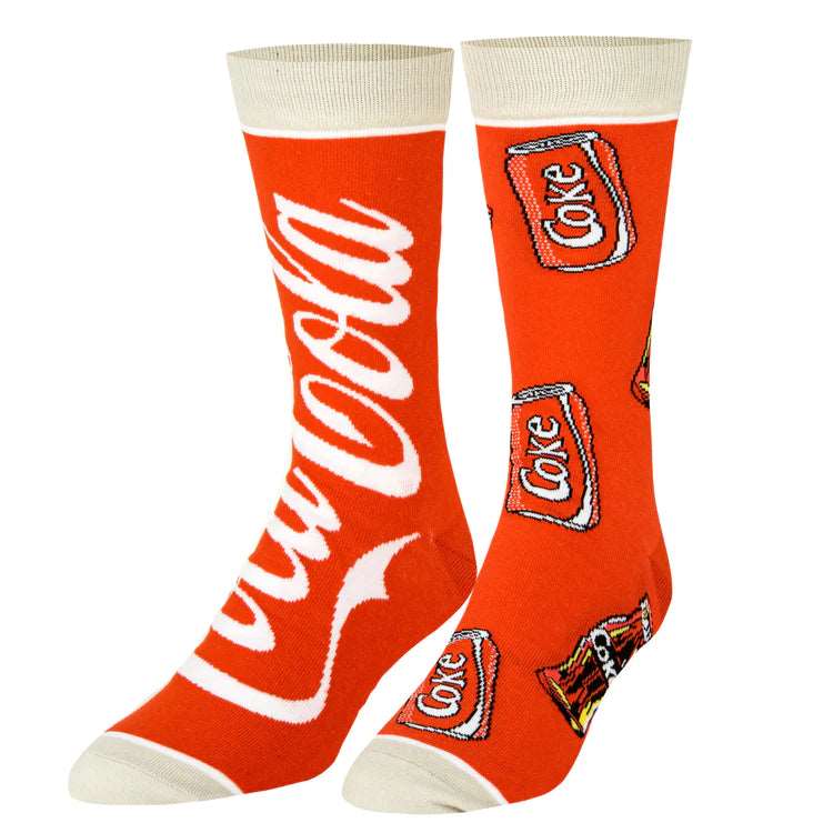 Coca Cola Unisex Adult Socks