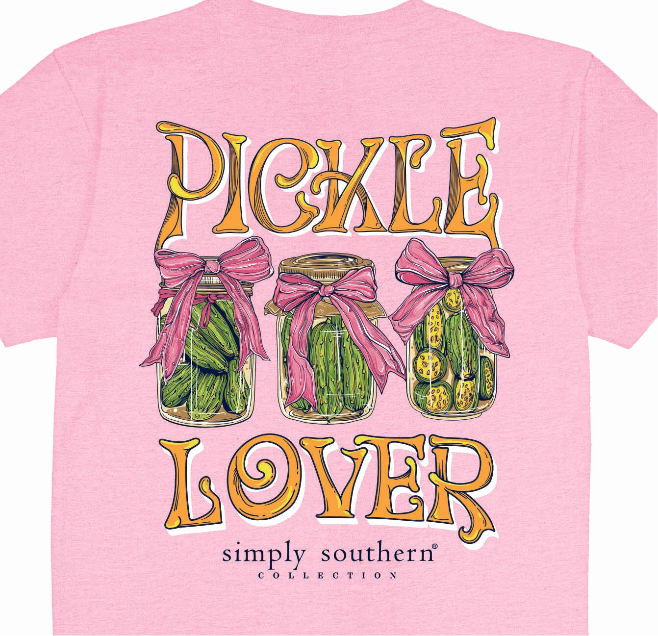 Simply Southern Women’s Pickle Lover Short Sleeve Graphic T-Shirt