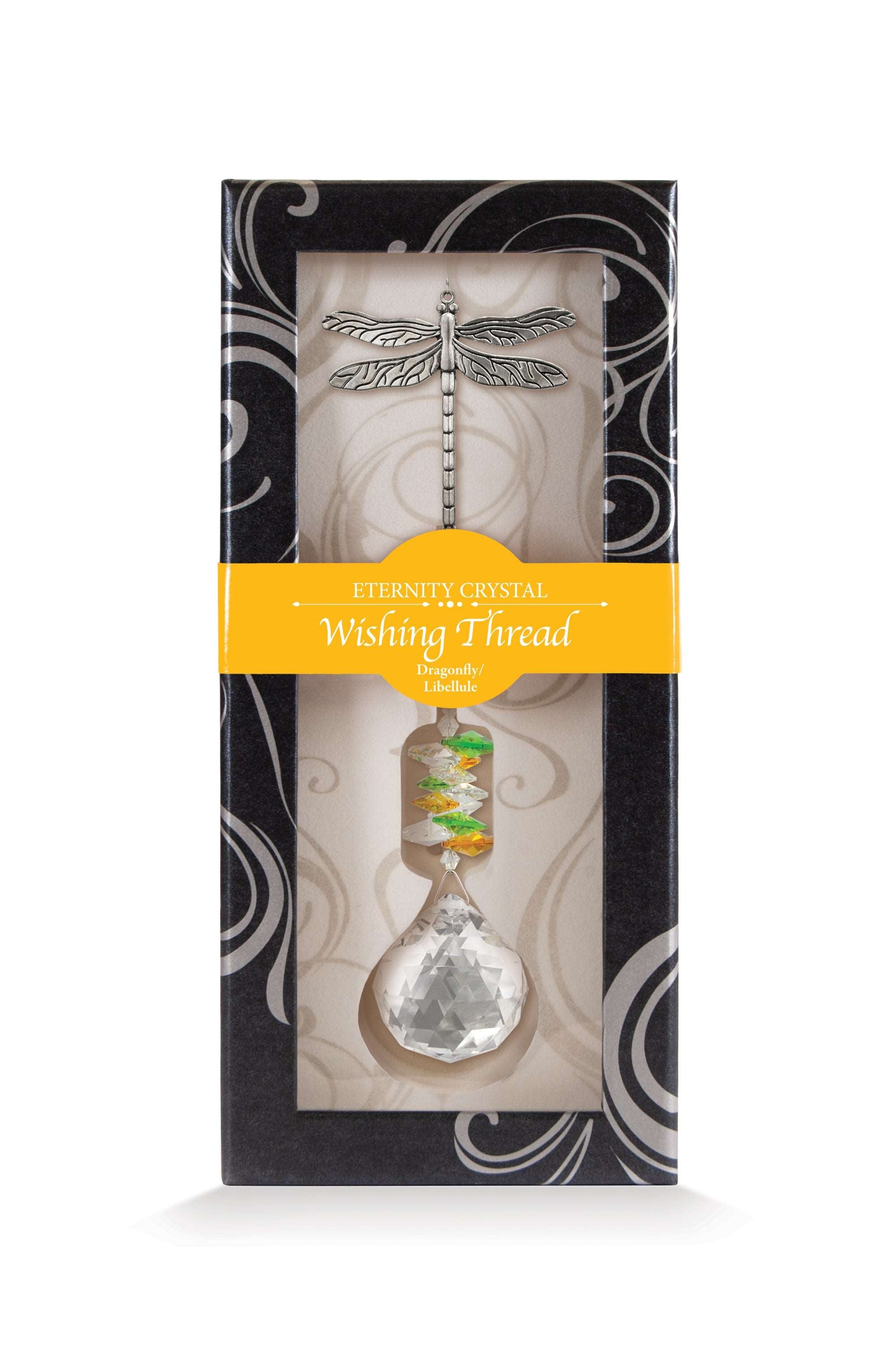 Dragonfly Wishing Thread Eternity Crystal