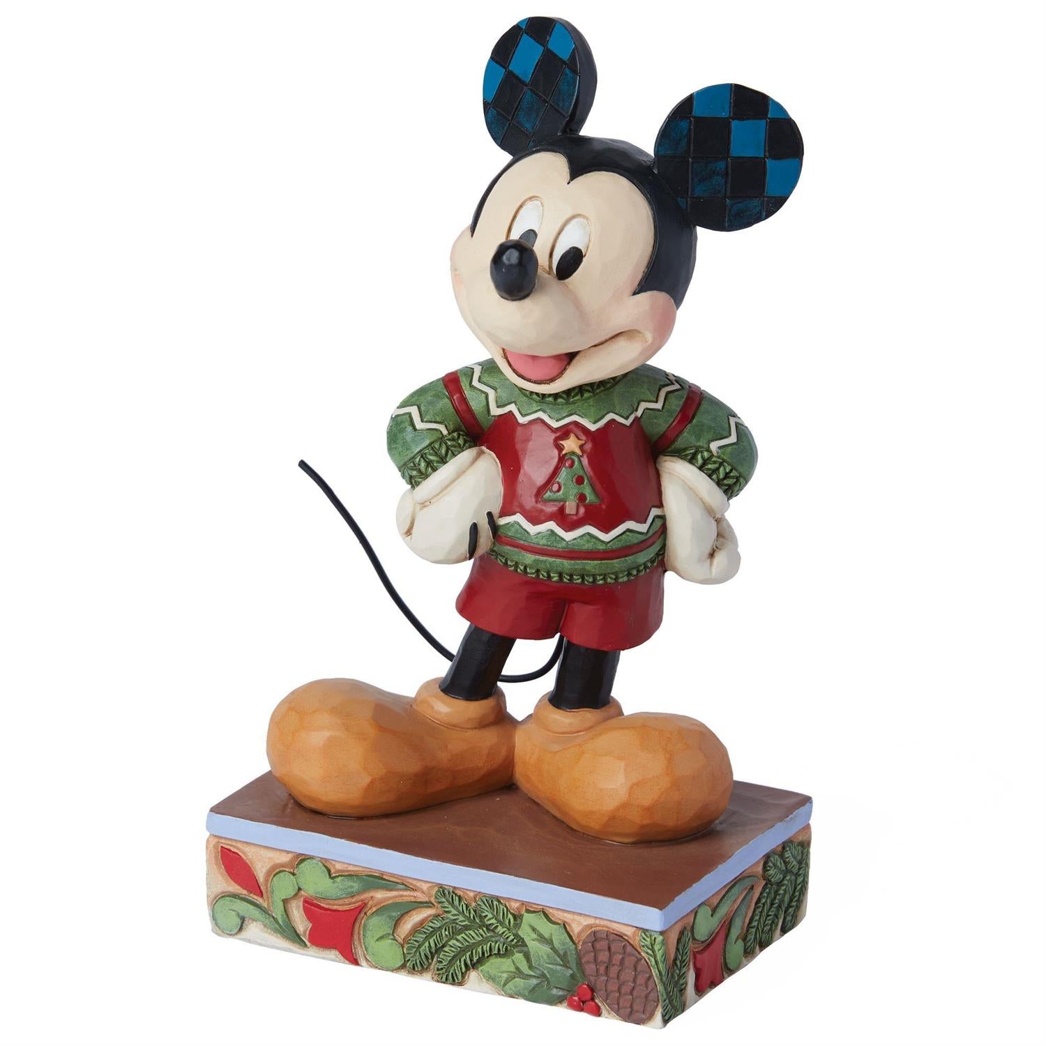 Jim Shore Disney Traditions Minnies Christmas Cheer Figurine