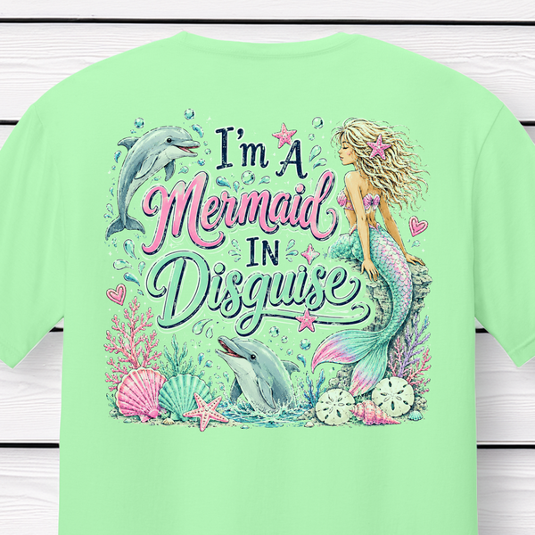I'm A Mermaid In Disguise Short Sleeve T-Shirt