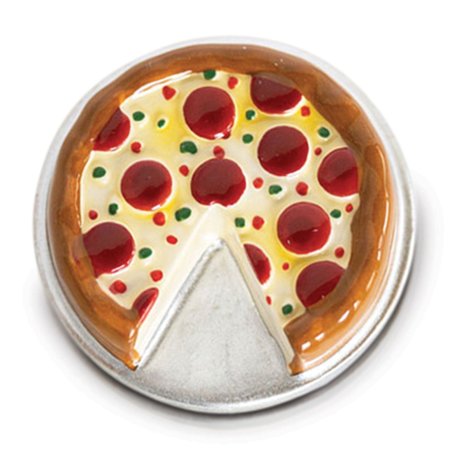 Nora Fleming Mini Pizza Slice, Slice, Baby! Ceramic – Turnmeyers