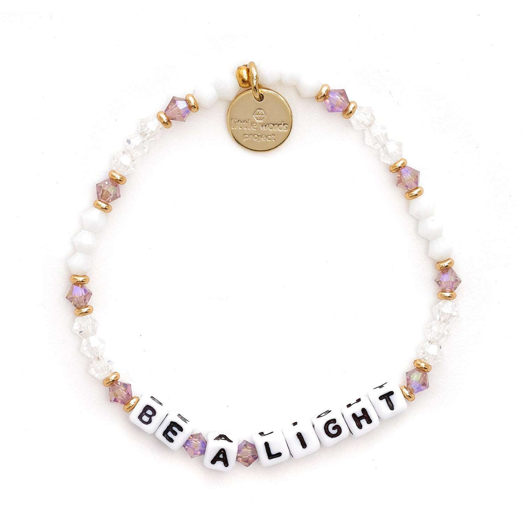 Be A Light Little Words Project Trackable Bracelet
