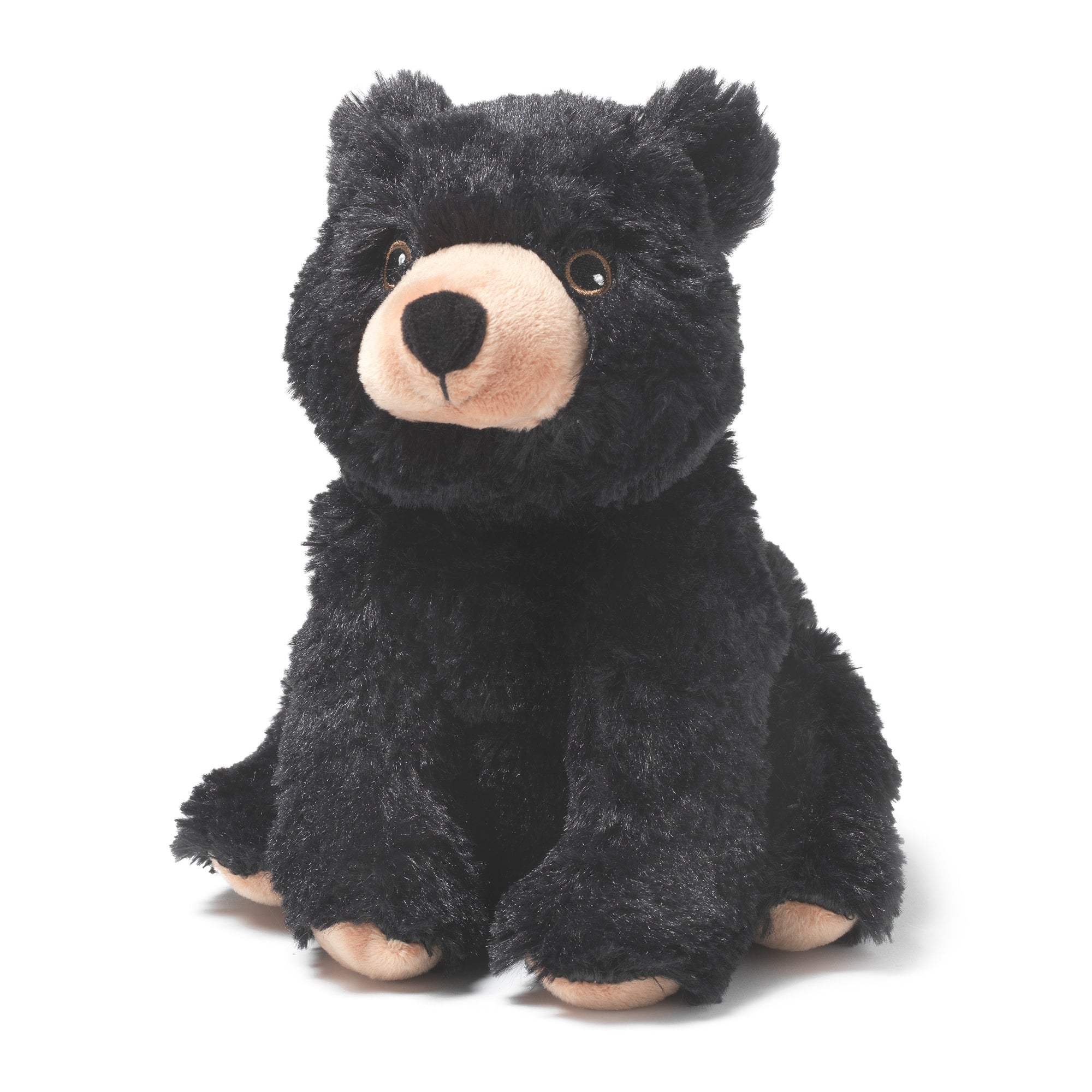 Warmies® Black Bear Weighted Stress Relieving Stuff Animal Plush