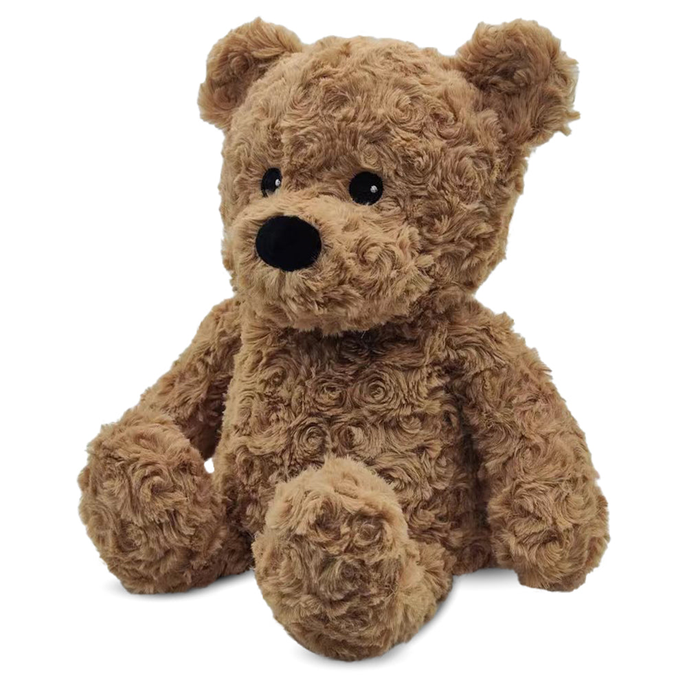 Warmies® Brown Curly Bear Weighted Stress Relieving Stuff Animal Plush