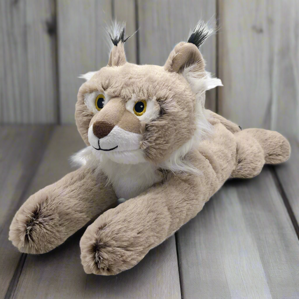 Warmies Bob Cat Weighted Calming Stuff Animal Plush