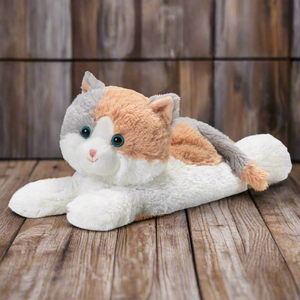 Warmies Calico Cat Weighted Calming Stuff Animal Plush