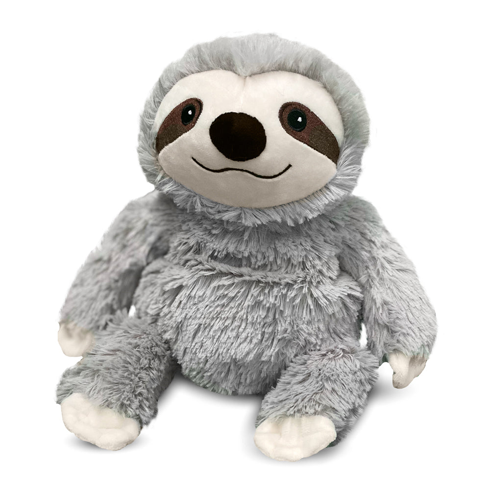 Warmies® Gray Sloth Weighted Stress Relieving Stuff Animal Plush