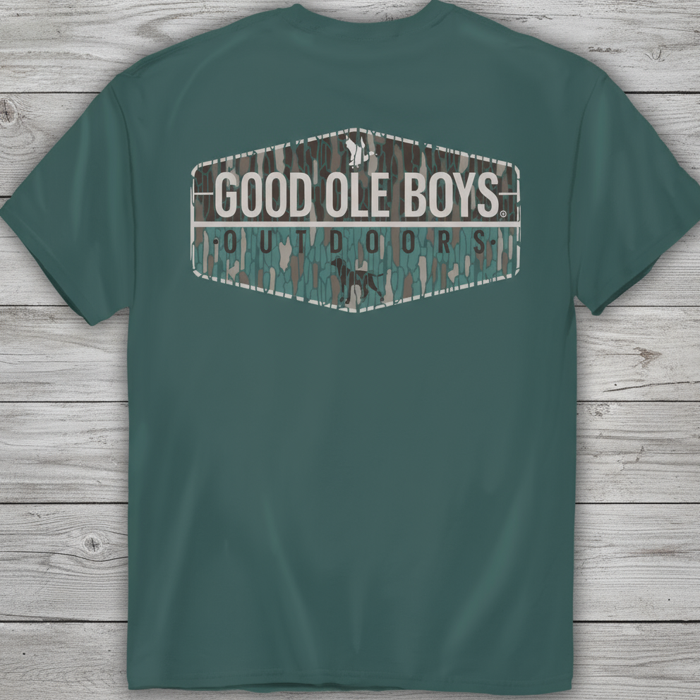 Camo Banner Short Sleeve T-Shirt