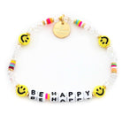 Be Happy with Lucky Symbols Little Words Project Trackable Bracelet