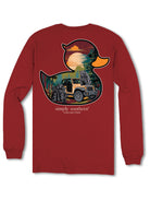 Simply Southern Jeep Duck with Bears Long Sleeve Graphic T-Shirt